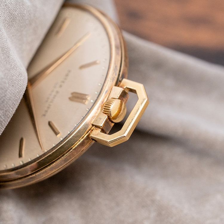 1952 Patek Philippe 18ct Yellow Gold Pocket Watch Reference 600
