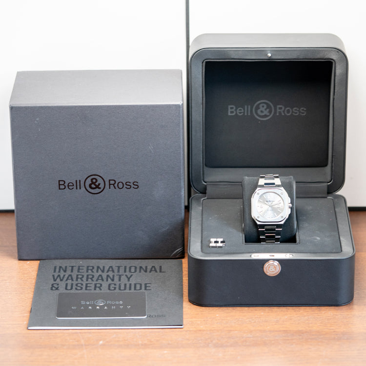 2026 Bell & Ross BR 05 Grey Dial Automatic on Bracelet 36mm