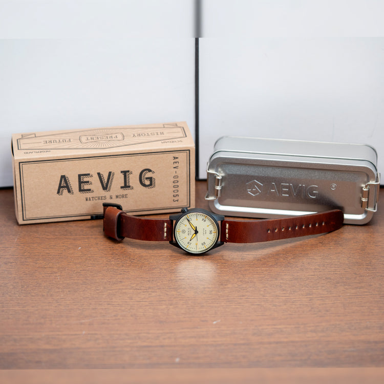 2018 Aevig Corvid Automatik DLC 40mm