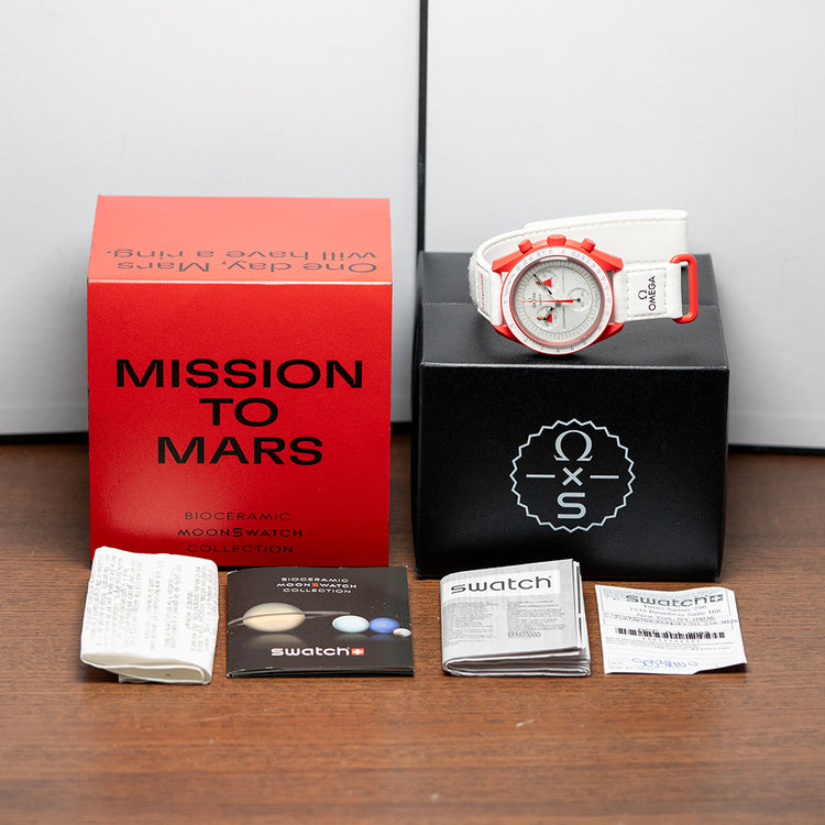 2023 Swatch x Omega Moonswatch Mission to Mars