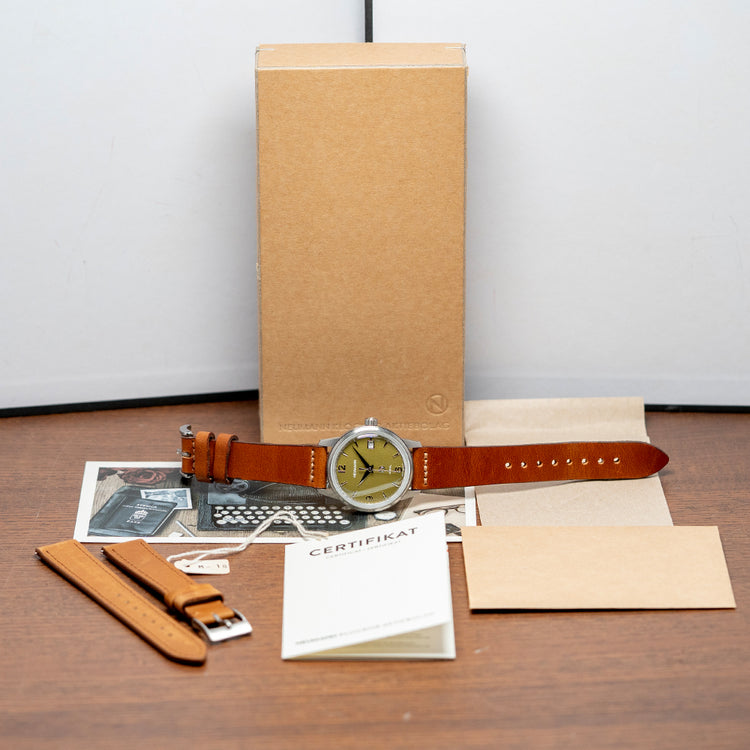 2025 Neumann Initial No.1 Green Textured Dial 36mm