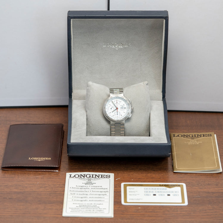 1987 Longines Conquest Chronograph Automatic 40mm 674.4943