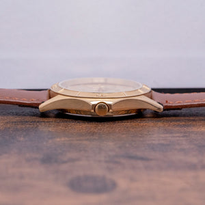 1990s Wittnauer Automatic ETA 2824-2 36mm Gold Plated