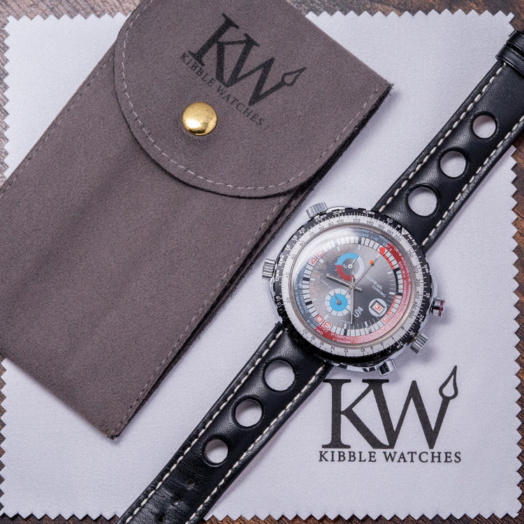 1970s Sorna Chronograph World Time 46mm Mechanical