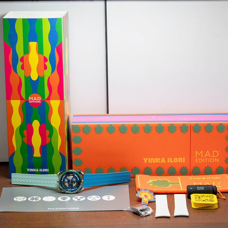 2025 MB&F M.A.D.1S Yinka Ilori Water ‘Grow Your Dreams’ 42mm