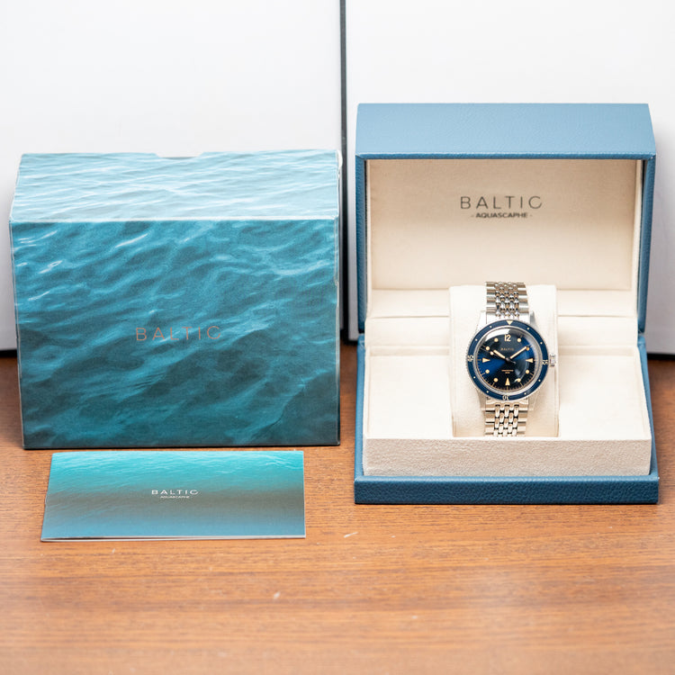 2019 Baltic Aquascaphe Classic Blue Gilt on BOR 39mm