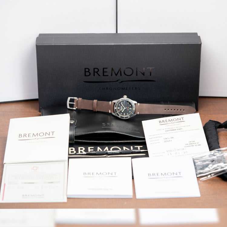 2020 Bremont Supermarine S301 BK on Strap 40mm