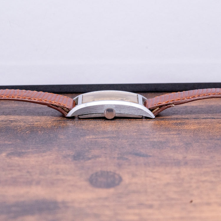 1930s Clinton Doctors Duo-Dial "Tank" Manual 22.5mm/42.5mm