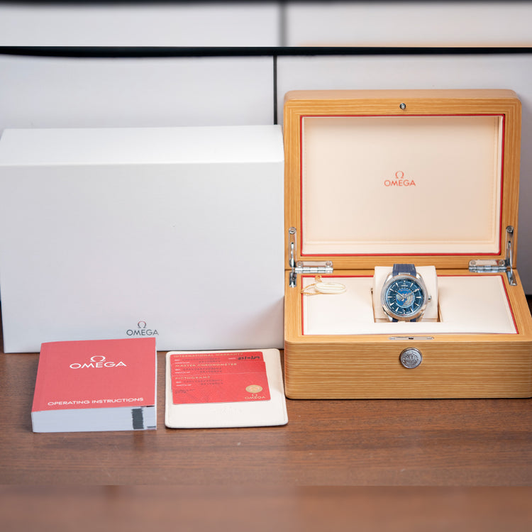 2024 Omega Aqua Terra 150M GMT Worldtimer 43mm 220.12.43.22.03.001