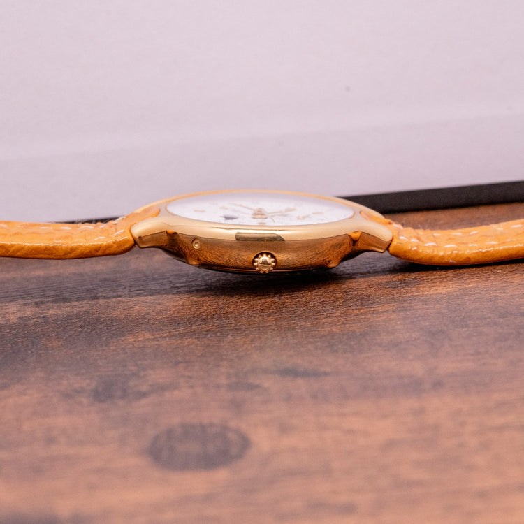 1990 Ebel Beluga QP 18ct Gold Perpetual Calendar 36mm