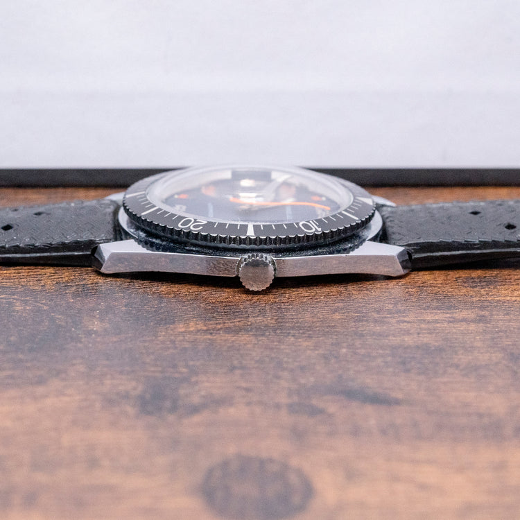 1975 Caravelle 'Waterproof' Blue 38mm Skin Diver Box & Papers