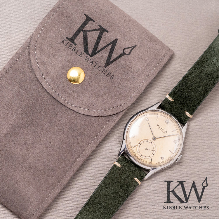 1950s Movado Fab Suisse "Calatrava" Manually Wound 35mm