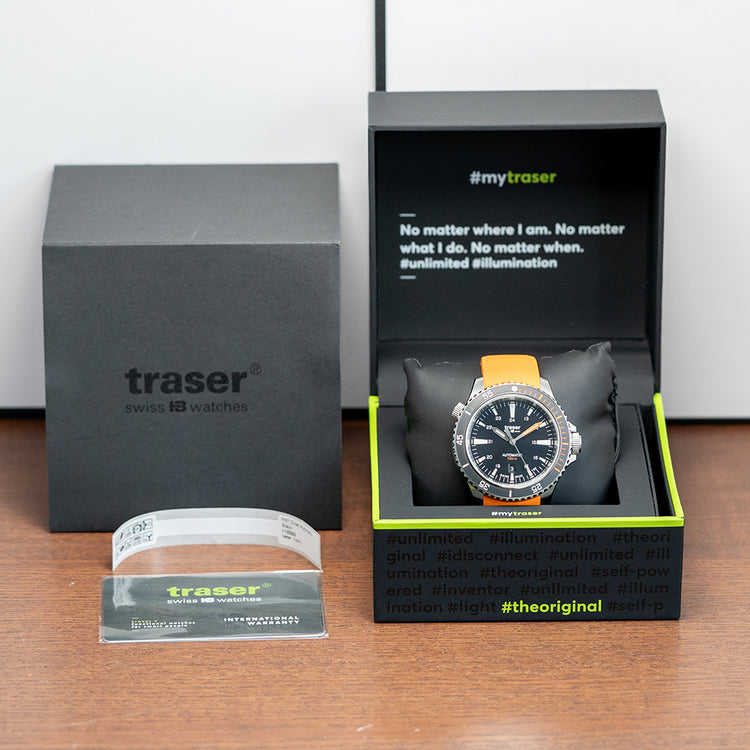 2026 Traser P67 Automatic Diver Black Dial 110323 46mm