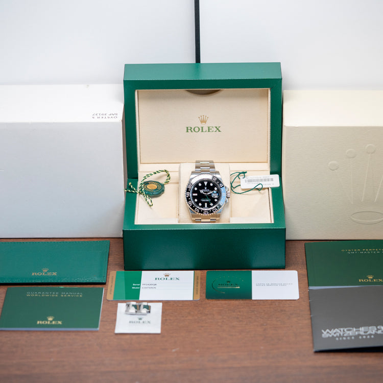 2017 Rolex GMT-Master II 40mm Black Discontinued 116710LN
