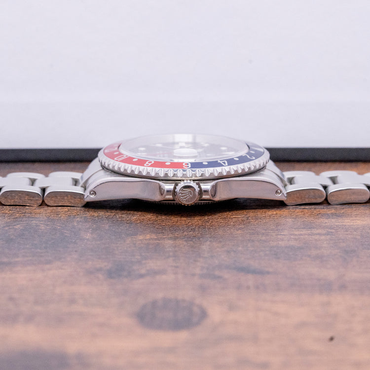 2002 Rolex GMT-Master II "Pepsi" 16710 Box & Papers