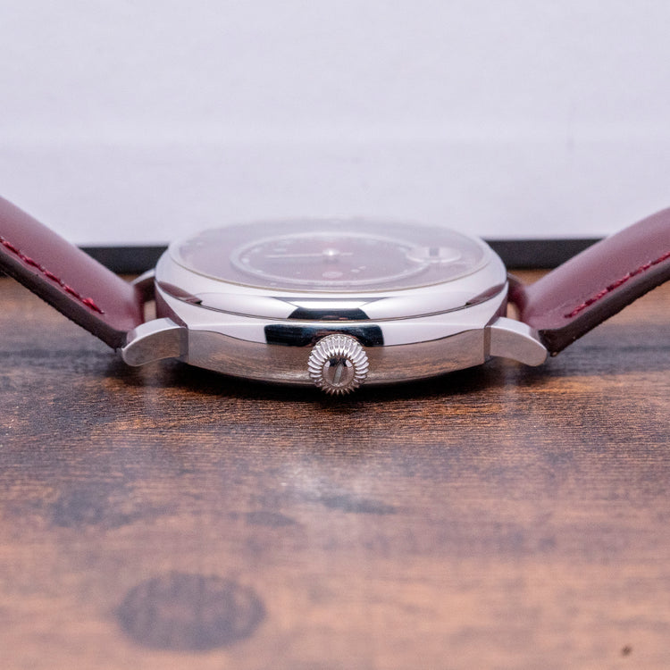 2023 Fears Christopher Ward Alliance 01 Jump Hour Red Dial