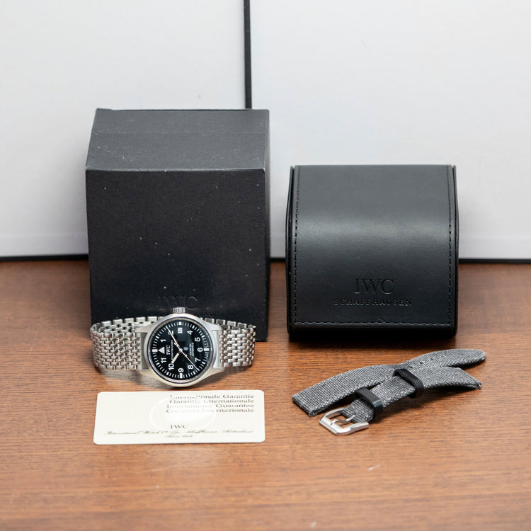 1990s IWC Pilot Mark XV Tritium on Bracelet 38mm IW325301