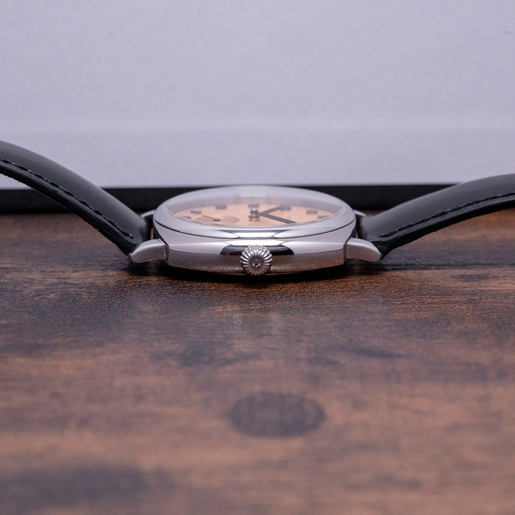 2022 Fears Brunswick Salmon Dial 38mm Closed Back