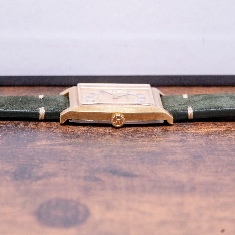 1960s Zenith Zenitissimo Gold Filled Square 27.5x33.5mm 4002 HU