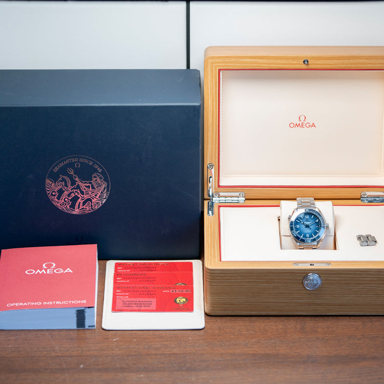 2023 Omega Seamaster Planet Ocean Summer Blue 39.5mm