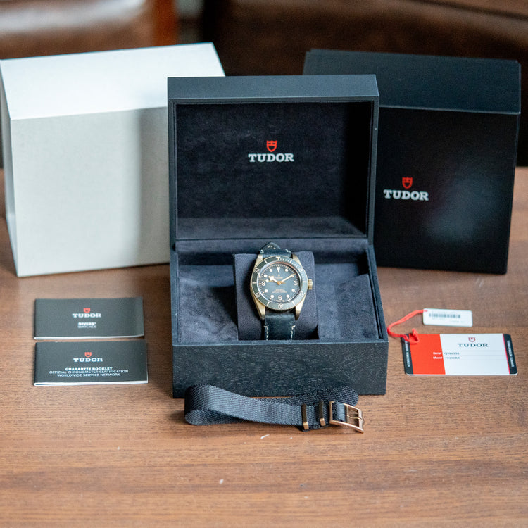2021 Tudor Black Bay Bronze Slate Grey 43mm 79250BA