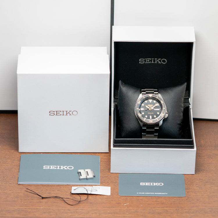 2026 Seiko 5 Sports Automatic Black Dial 42.5mm SRPD57K1