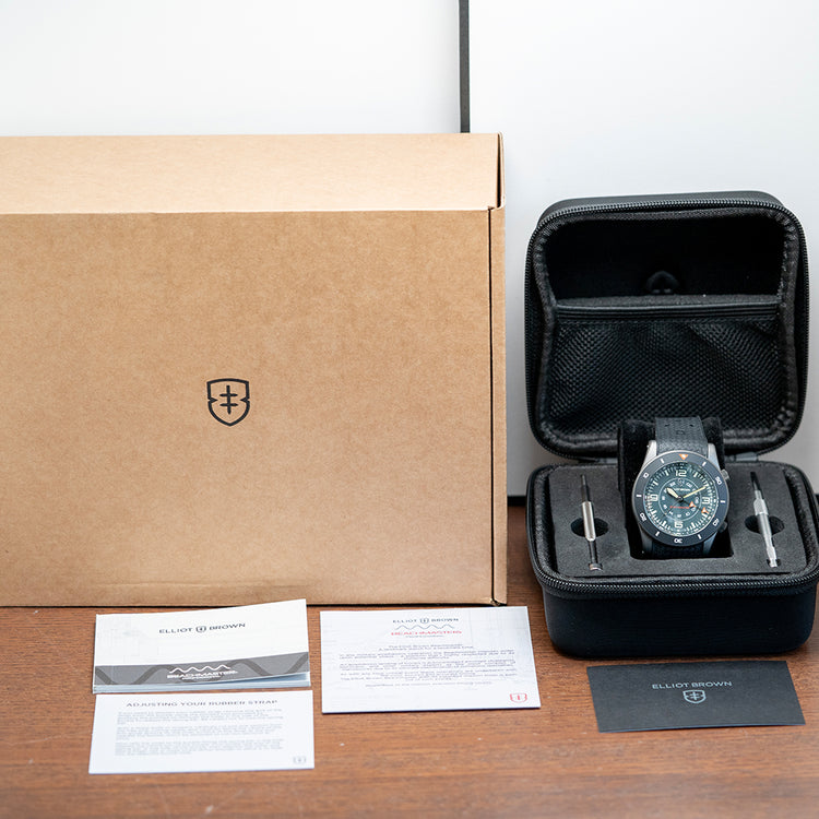 2022 Elliot Brown Beachmaster Nivo GMT Grey PVD 41mm