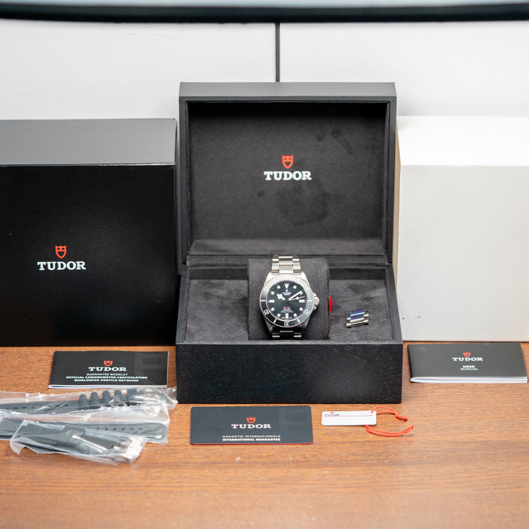2022 Tudor Pelagos 39mm Black Titanium on Bracelet 25407N