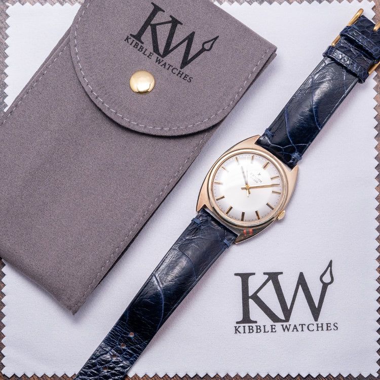 1973 Zenith 28,800 9ct Gold 33mm Presentation Watch