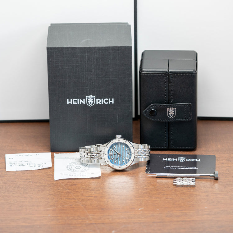 2025 Heinrich Helicoprion ZirkuTi Automatic on Bracelet 39.5mm