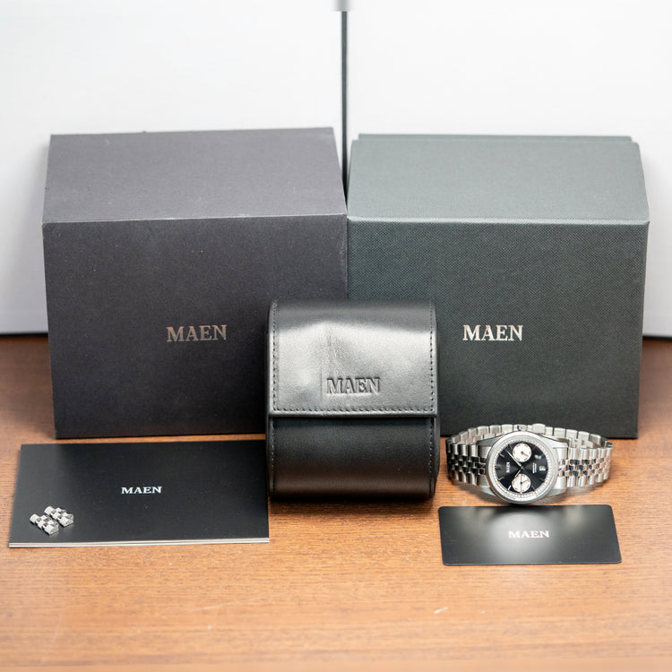 2023 Maen Brooklyn 36mm Triple Calendar Automatic