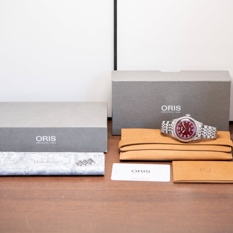 2022 Oris Big Crown Pointer Date 40mm Red Dial Automatic