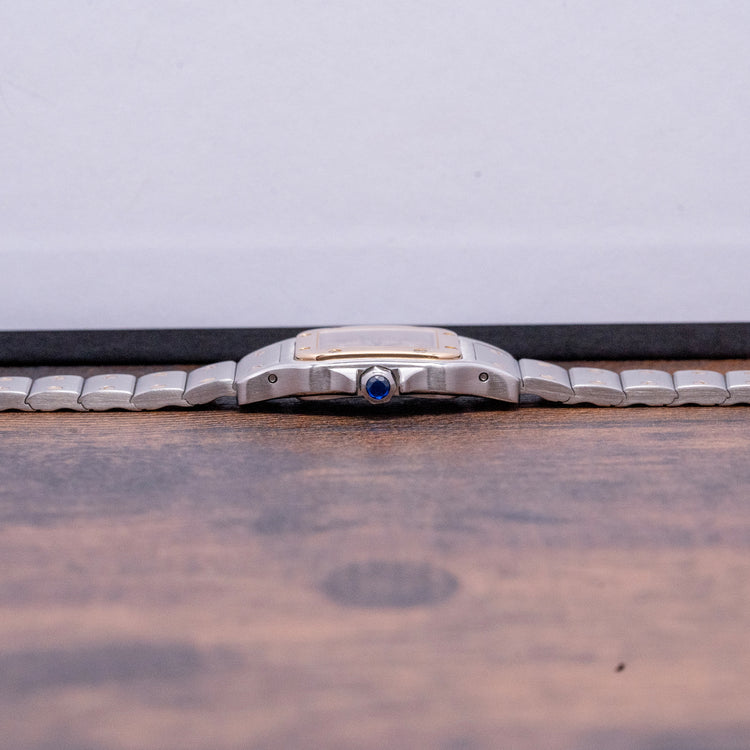 2000s Cartier Santos Galbée Steel & Gold 24mm 1567