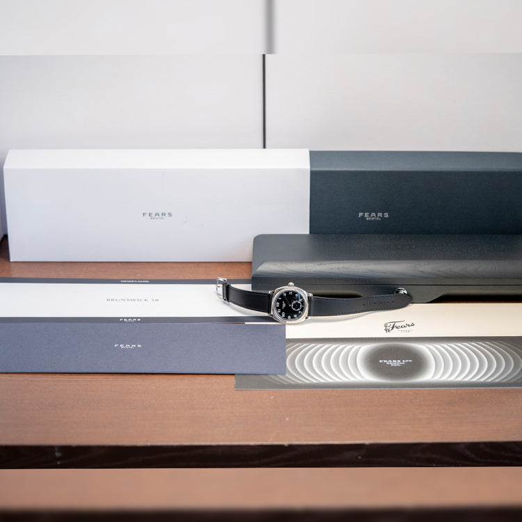 2024 Fears Brunswick 38 'Silver Noir' Sterling Silver Black Limited