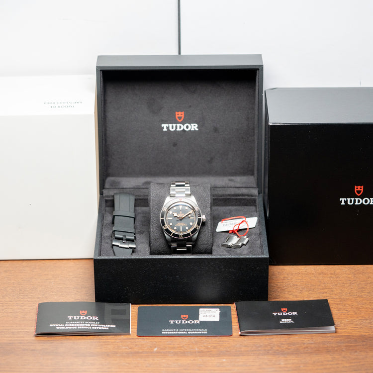 2022 Tudor Black Bay 58 Black on Bracelet 39mm 79030N
