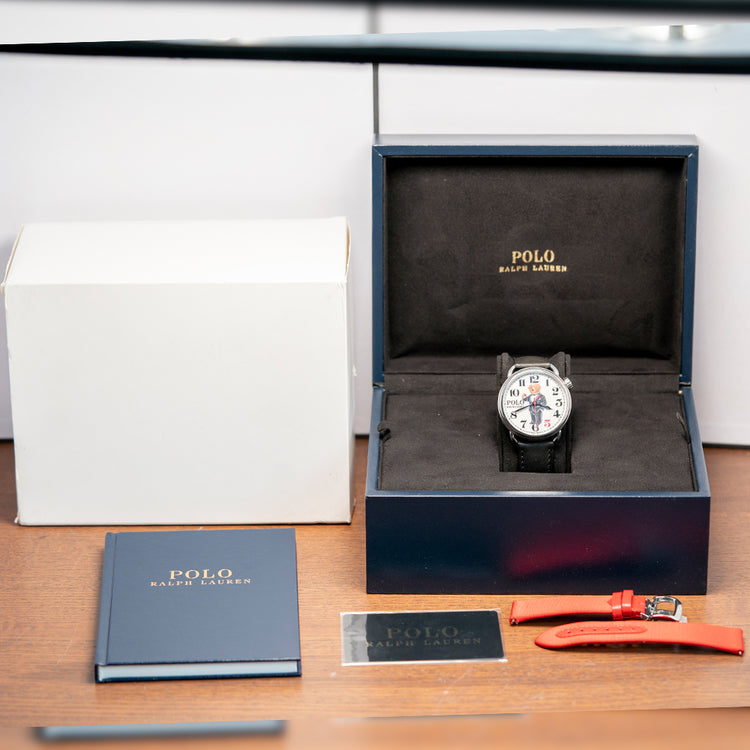 2020s Ralph Lauren x The Rake 'Negroni Bear' Limited to 200 41.5mm