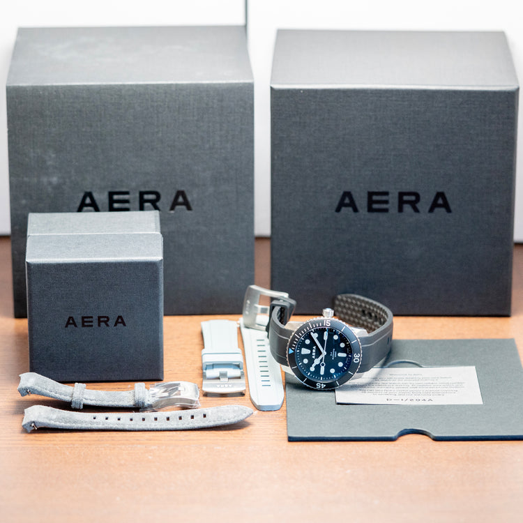 2025 Aera D-1 Diver Black Dial Automatic 300M 44mm