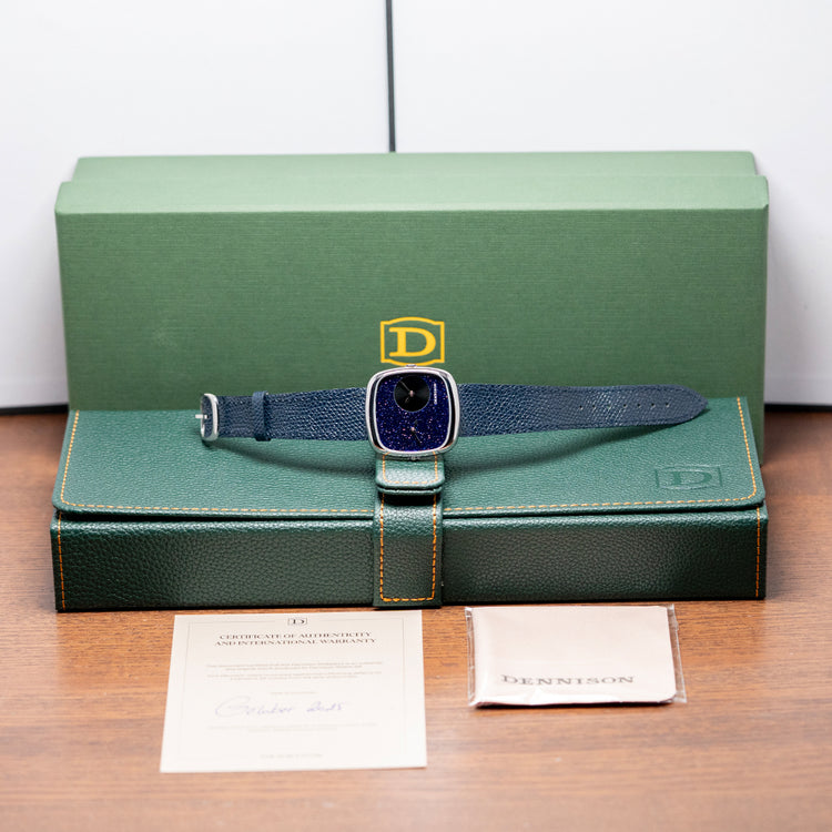 2025 Dennison ALD Dual Time Aventurine w/ Black Sunray 37mm