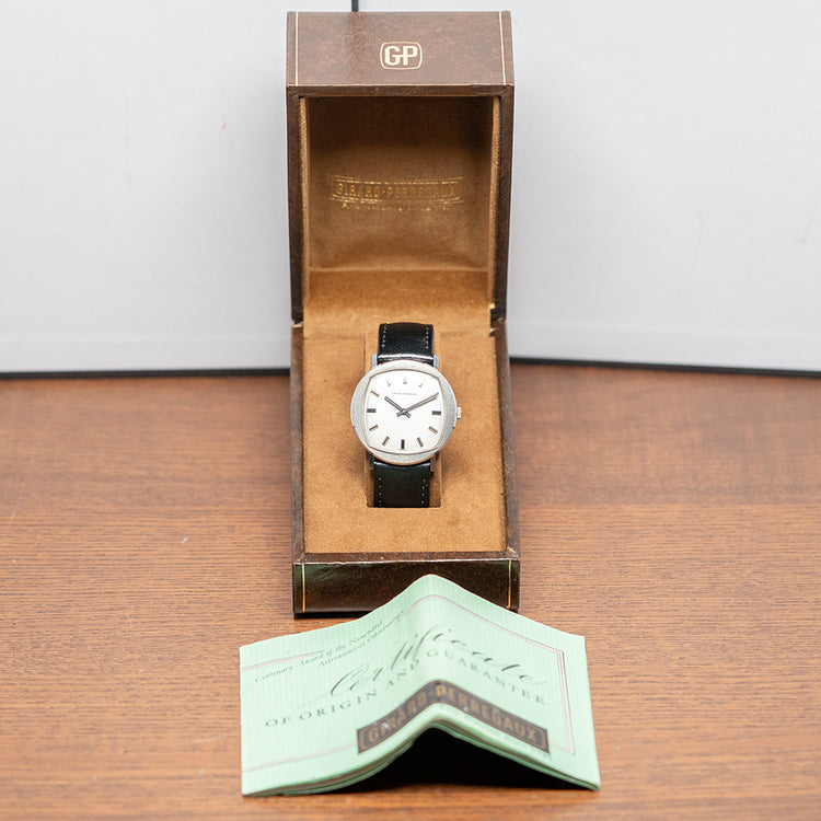 1970s Girard-Perregaux Manual 33.5mm Dress Watch Box & Papers