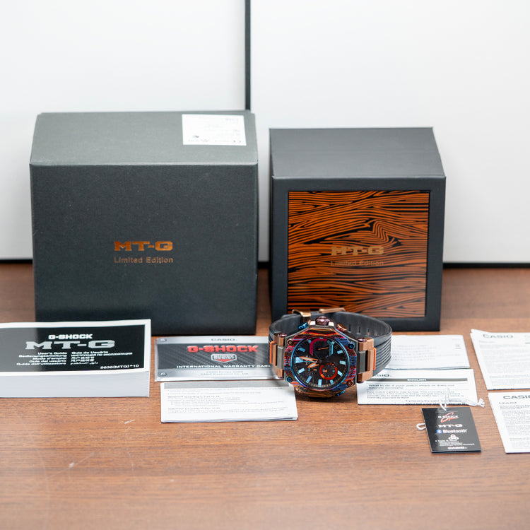 2021 Casio G-Shock 'Rainbow Mountain' Solar MTG-B2000XMG-1AER