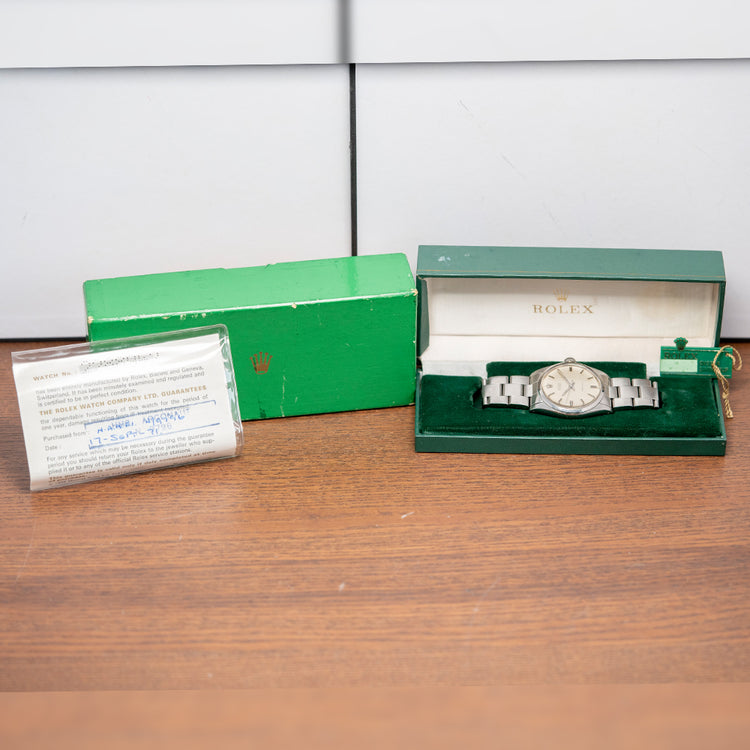 1971 Rolex Oyster Precision 34mm 6426 NAFFI Box & Papers