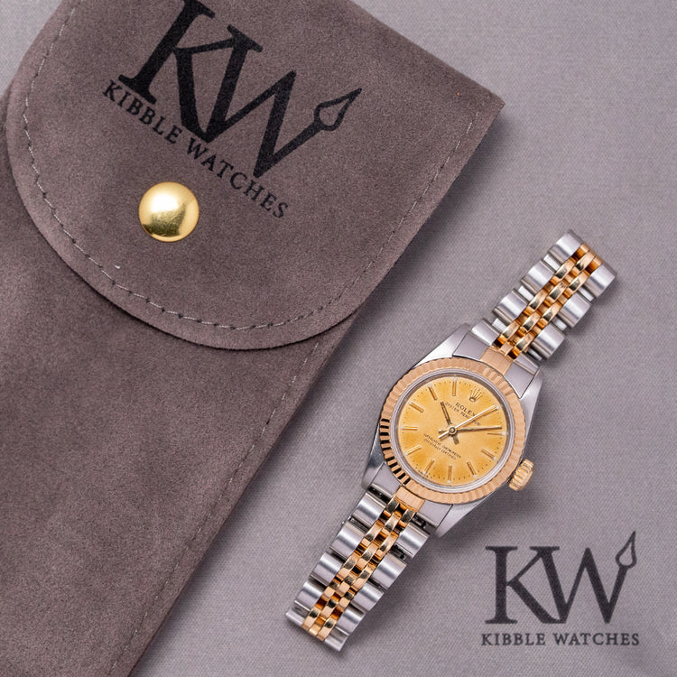 1991 Rolex Oyster Perpetual 26mm Steel & Gold 67193