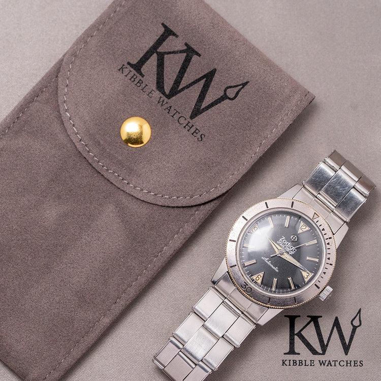 1950s Zodiac Sea Wolf Automatic 35mm on Bracelet 702-916