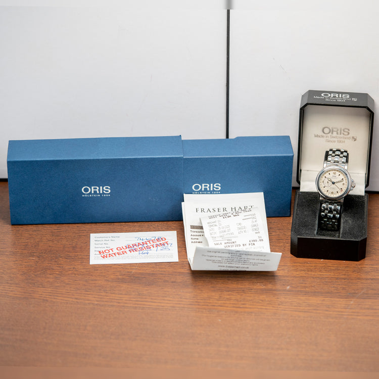 2000s Oris 'Chronometer' Pointer Date 35mm 7467B