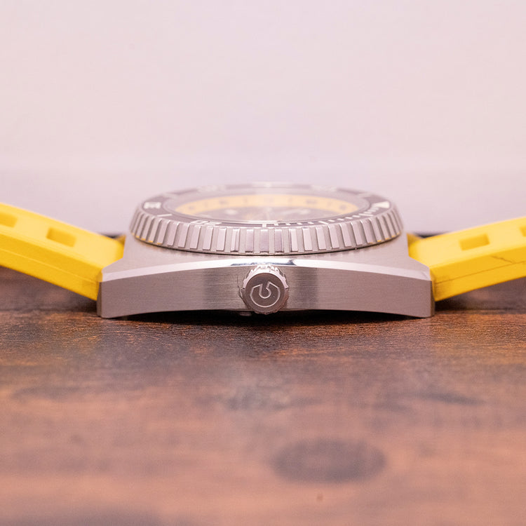 2020 Aquadive 100 Poseidon GMT Yellow Limited Edition