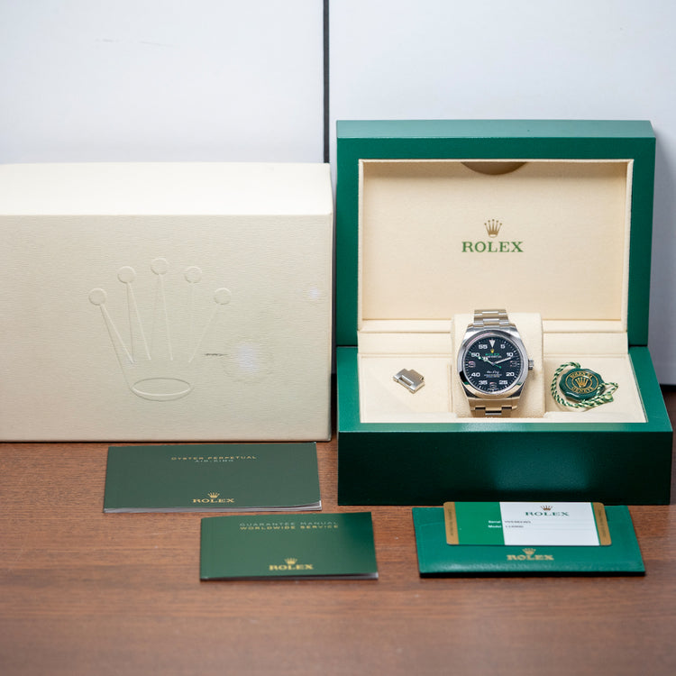 2019 Rolex Air King 40mm Black Dial Discontinued 116900