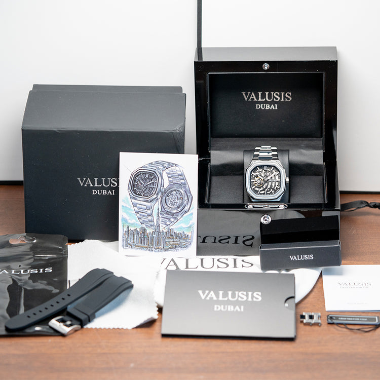 2026 Valusis Volt Skeleton Automatic 40mm on Bracelet