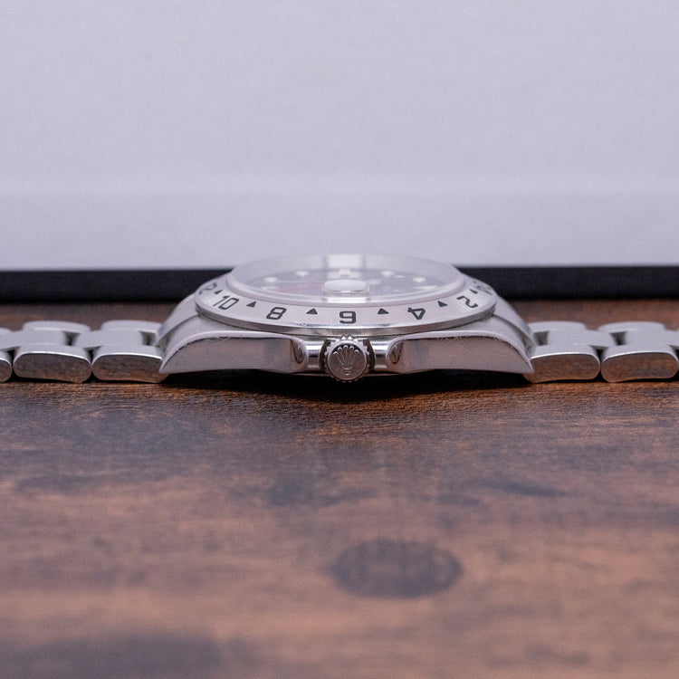 2006/07 Rolex Explorer II Black Dial 16570 on Bracelet