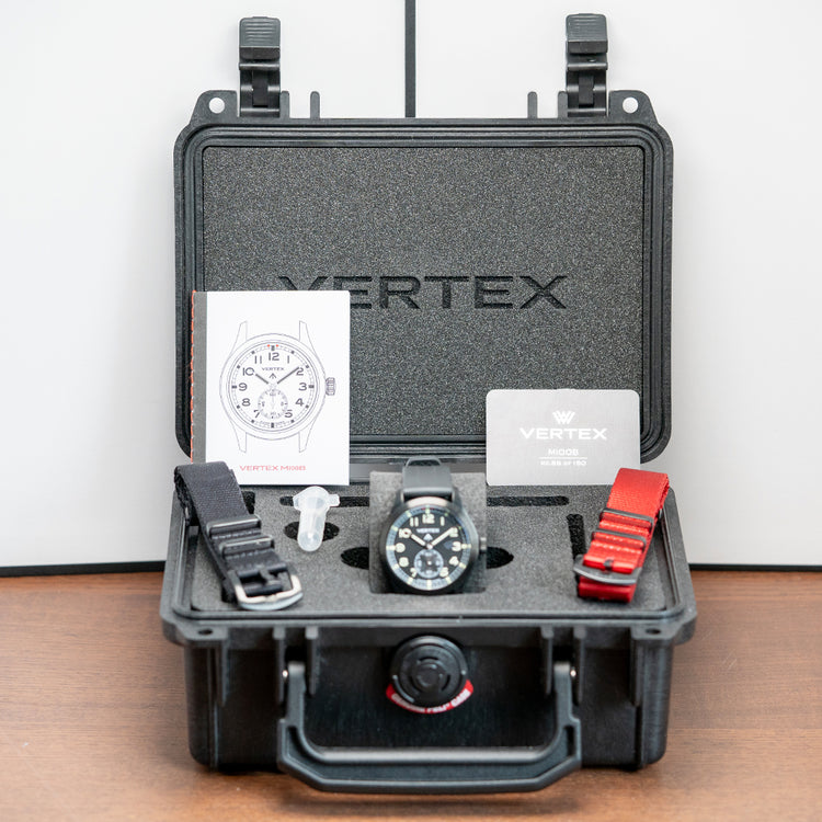 2018 Vertex M100B Black Limited Edition of 150 40mm