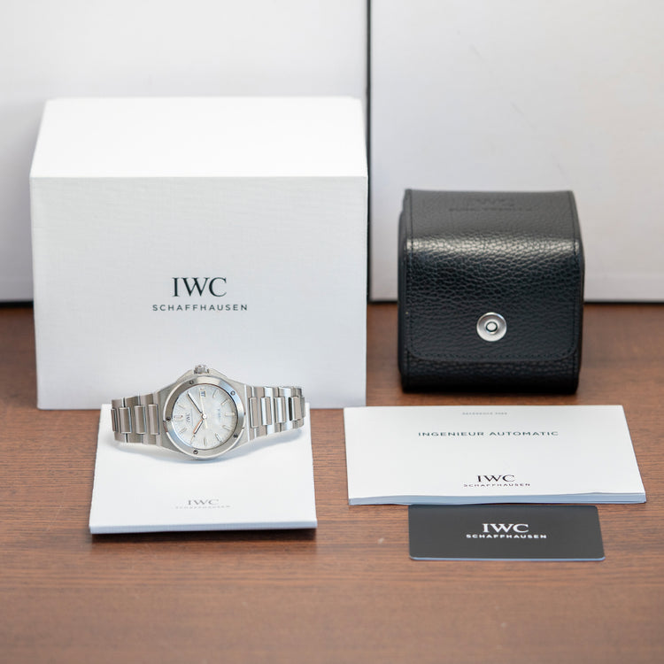 2023 IWC Ingenieur Automatic 40mm White/Silver Dial IW328902